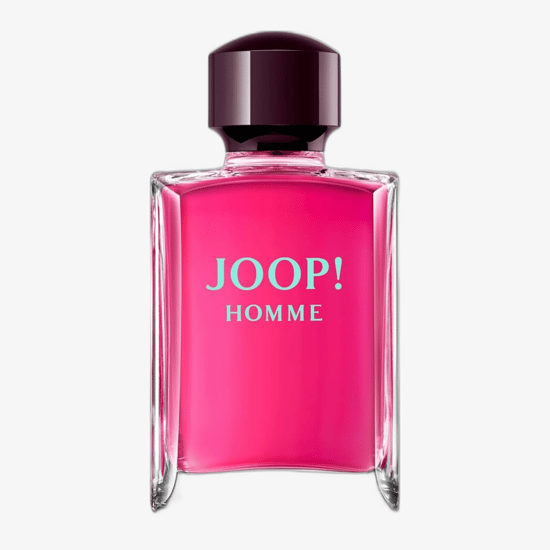 Close-up of the Joop! Homme EDT bottle