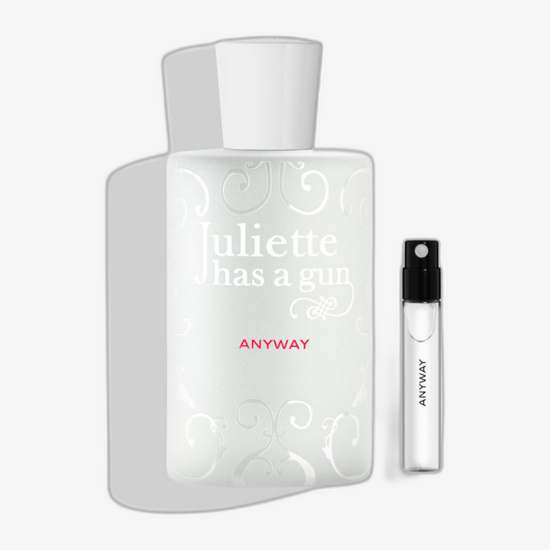 Close-up of Juliette Has A Gun Anyway EDP spray sample