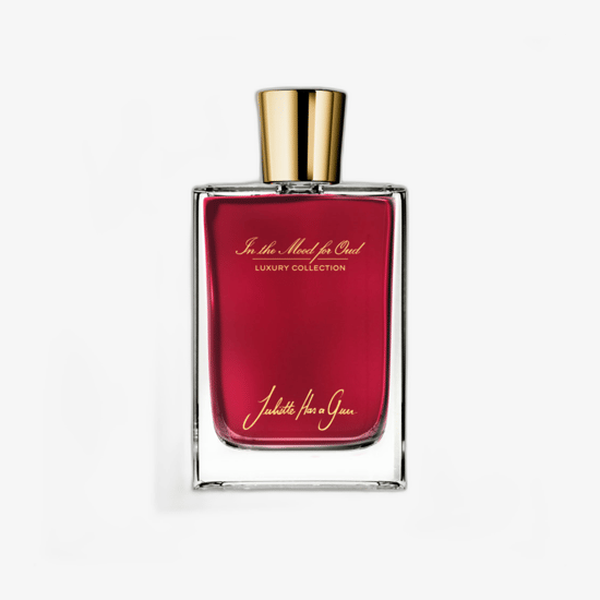 Минималистичная упаковка Juliette Has A Gun In The Mood For Oud EDP Флакон аромата Juliette Has A Gun In The Mood For Oud EDP, универсальный парфюм без упаковки