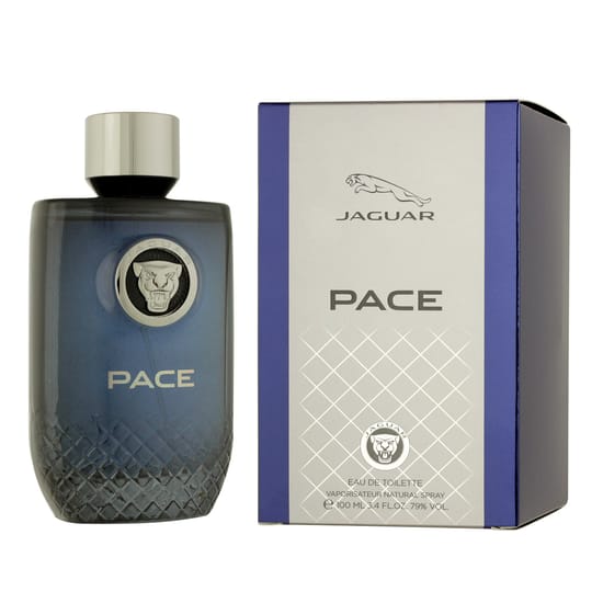 Jaguar Pace EDT parfüümi pudeli lähivõte