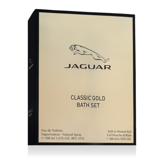 Оригинальная упаковка Jaguar Classic Gold EDT 100 мл Элегантный флакон Jaguar Classic Gold EDT 100 мл