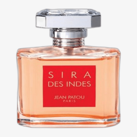 Bottle of Jean Patou Sira des Indes EDP up close