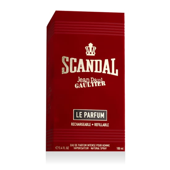 Элегантный флакон Jean Paul Gaultier Scandal Pour Homme Le Parfum EDP Intense с современным дизайном