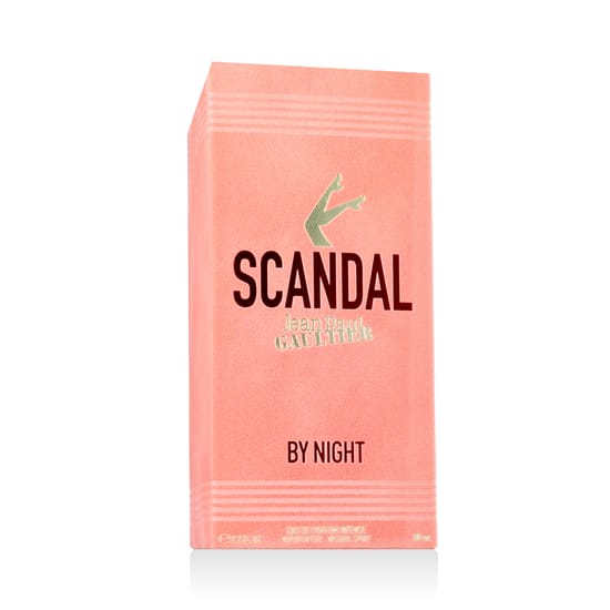 Elegant bottle of Jean Paul Gaultier Scandal By Night EDP