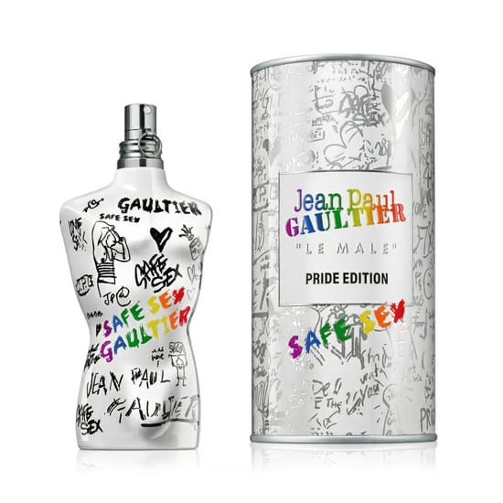 Elegant bottle of Jean Paul Gaultier Le Male Pride Edition 2026 EDT