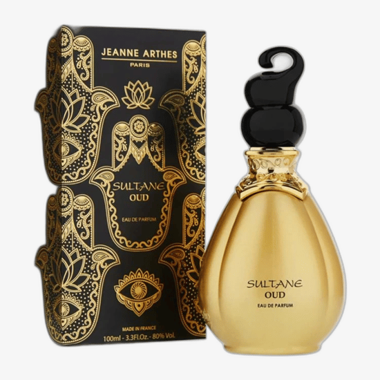 Jeanne Arthes Sultane Oud EDP parfüümipudel minimalistliku disainiga