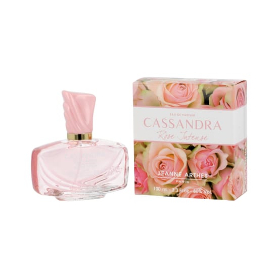 Jeanne Arthes Cassandra Rose Intense EDP pudel minimalistliku ja elegantse stiiliga