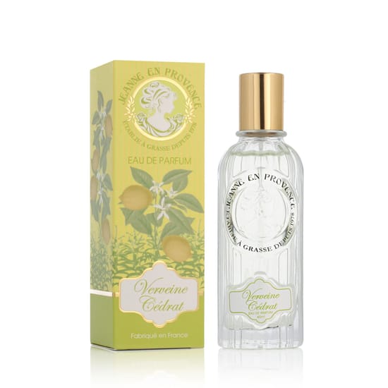Original packaging of Jeanne En Provence Verveine Cédrat EDP Bottle of Jeanne En Provence Verveine Cédrat EDP fragrance