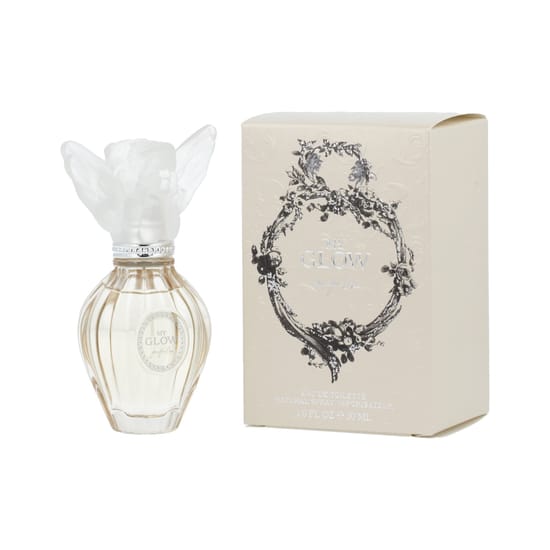 Close-up of the Jennifer Lopez My Glow EDT bottle