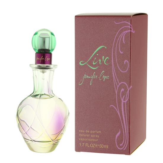 Elegant bottle of Jennifer Lopez Live Eau de Parfum