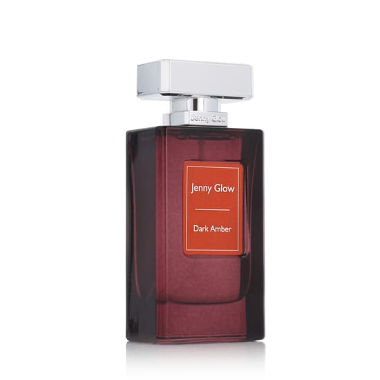 Close-up of Jenny Glow Dark Amber EDP bottle
