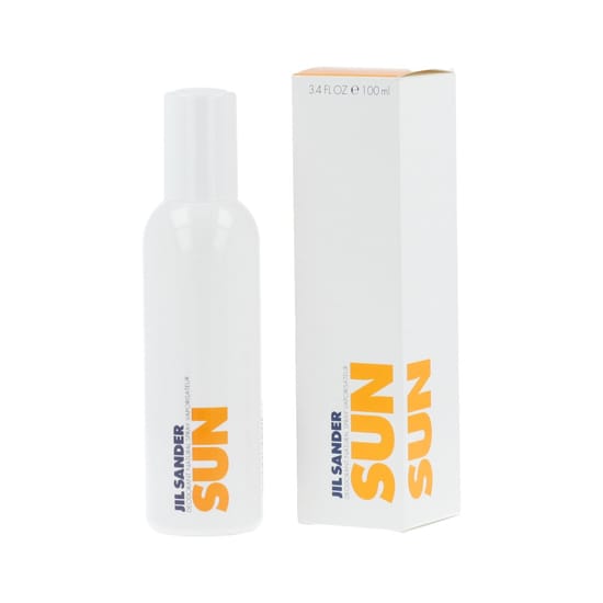 Deodorant Jil Sander Sun Woman VAPO pakendis