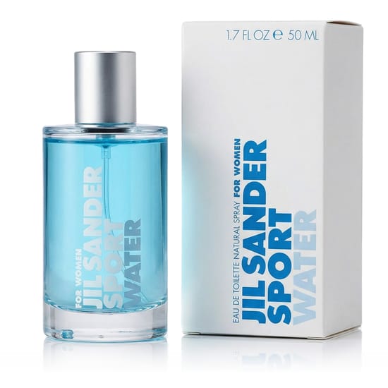 Бутылка Jil Sander Sport Water EDT крупным планом