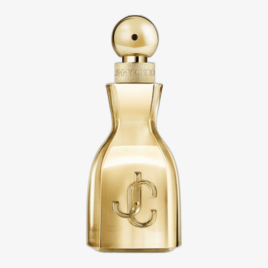 Jimmy Choo I Want Choo Le Parfum bottle highlighting minimalist design