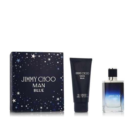 Elegant packaging of Jimmy Choo Man Blue EDT 50 ml