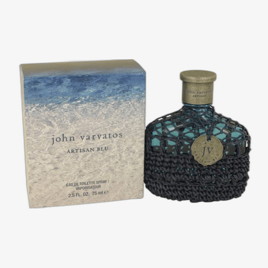 Originaalne pakend John Varvatos Artisan Blu EDT John Varvatos Artisan Blu EDT pudelide lähedalt vaade