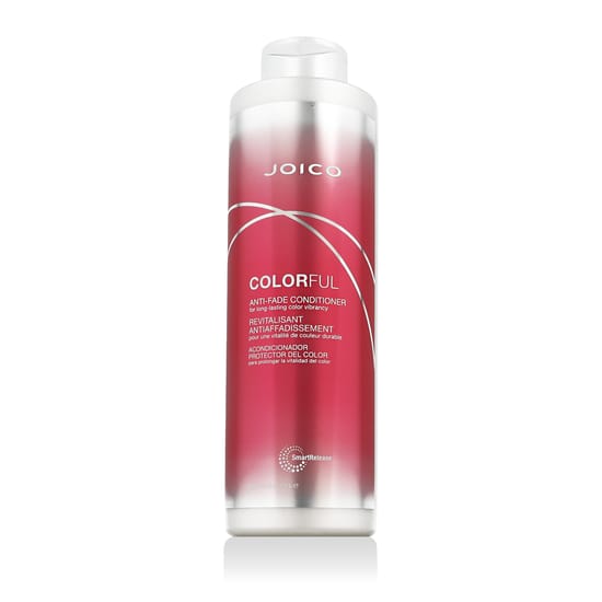 Оригинальная упаковка кондиционера Joico Colorful Anti-Fade Бутылка кондиционера Joico Colorful Anti-Fade крупным планом