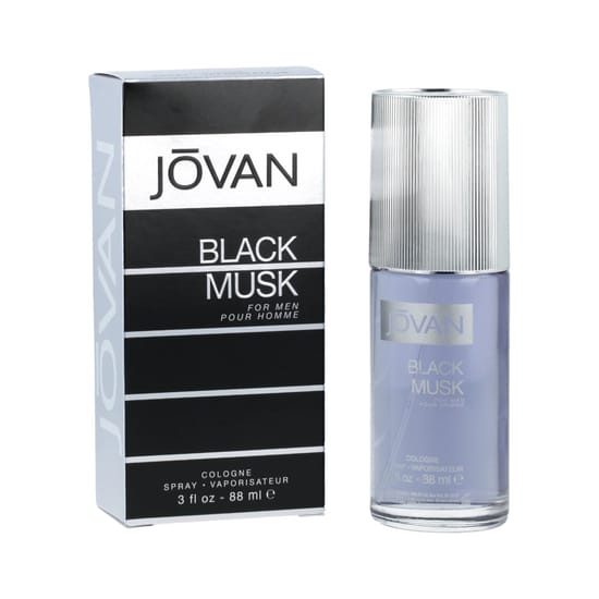 Оригинальная упаковка Jovan Musk Black Man EDT Элегантный флакон Jovan Musk Black Man EDT