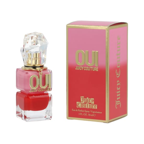 Juicy Couture Oui EDP bottle with distinctive design