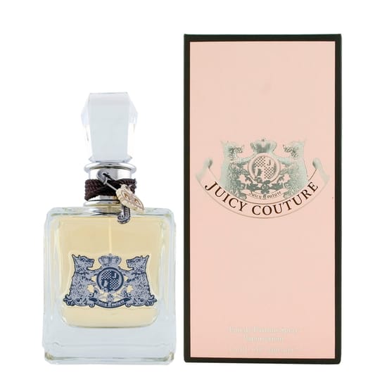 Juicy Couture Juicy Couture EDP – lõhnav naiste parfüüm Juicy Couture Juicy Couture EDP – parfüümipudel ja pakend