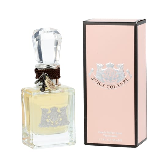 Juicy Couture Juicy Couture EDP – lõhnav naiste parfüüm Juicy Couture Juicy Couture EDP – parfüümipudel ja pakend