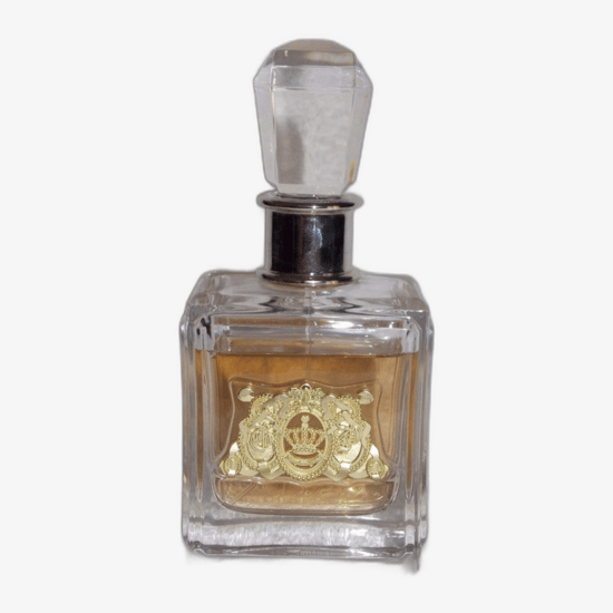 Juicy Couture EDP pudel, mis näitab elegantset disaini