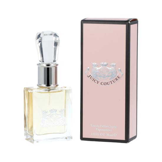 Juicy Couture Juicy Couture EDP – lõhnav naiste parfüüm Juicy Couture Juicy Couture EDP – parfüümipudel ja pakend