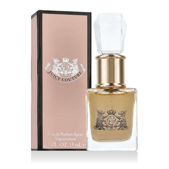 Juicy Couture Juicy Couture EDP – lõhnav naiste parfüüm Juicy Couture Juicy Couture EDP – parfüümipudel ja pakend