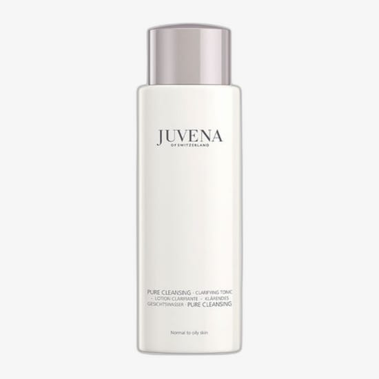 Оригинальная упаковка Juvena Pure Cleansing Clarifying Tonic Бутылка Juvena Pure Cleansing Clarifying Tonic крупным планом