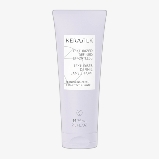 KERASILK Styling Texturized Crem — оригинальный продукт KERASILK Styling Texturized Crem — крупный план упаковки