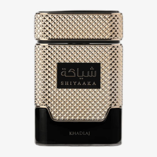 Close-up of Khadlaj Shiyaaka for Women EDP bottle