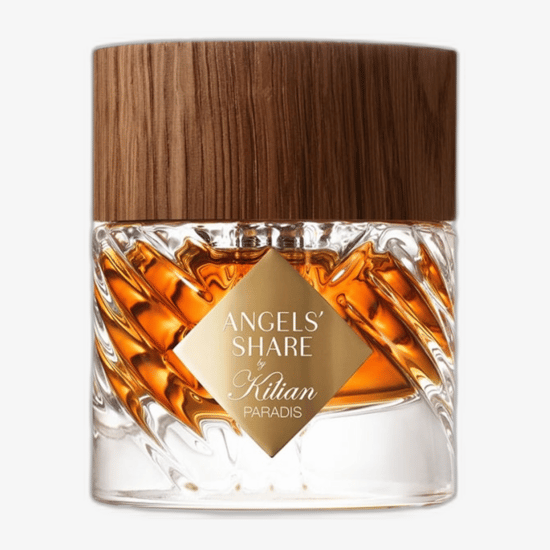 Elegant bottle of Kilian Paris Angels' Share Paradis Extrait de Parfum