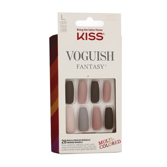 Chic Kiss Voguish Fantasy Gel Nails in L Size