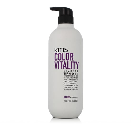KMS Colorvitality Shampoo pakend värvi kaitseks KMS Colorvitality Shampoo pudel juuksehoolduseks