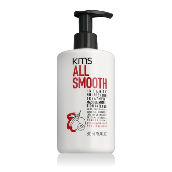 Niisutav KMS All Smooth Intense Nourishing Treatment kvaliteetses pakendis KMS All Smooth Intense Nourishing Treatment pudel intensiivseks niisutavaks juuksehoolduseks