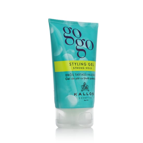 Kallos gogo styling gel strong hold kosmeetika pakendis