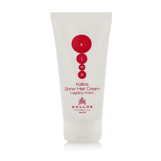 Стильная упаковка крема для волос Kallos Cosmetics KJMN Shine Hair Cream