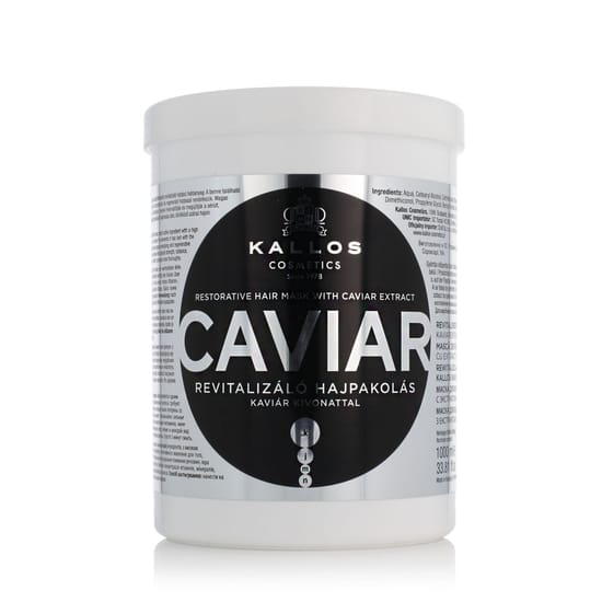 Kallos Caviar Restorative Hair Mask 1000 ml in Modern Packaging