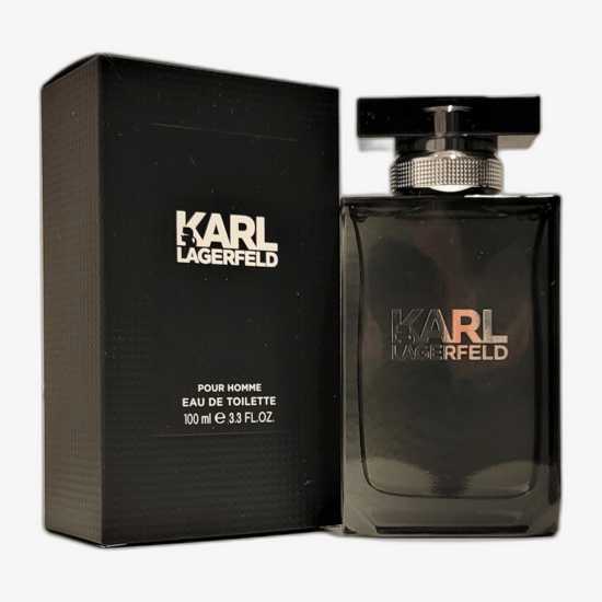 Detail of Karl Lagerfeld Pour Homme EDT spray sample vial