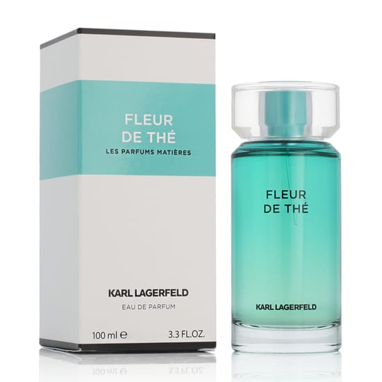 Karl Lagerfeld Fleur de Thé EDP 100 ml – unisex parfüüm Karl Lagerfeld Fleur de Thé EDP 100 ml – pudel ja pakend