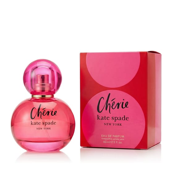 Оригинальная упаковка парфюма Kate Spade Chérie Бутылка Kate Spade Chérie Eau De Parfum крупным планом
