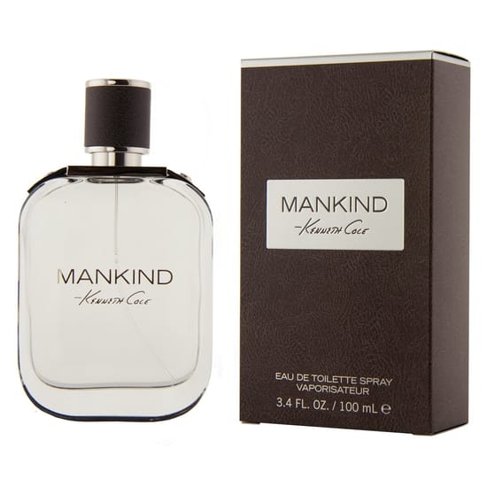 Close-up of Kenneth Cole Mankind EDT bottle