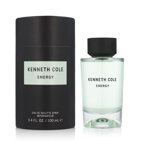 Bottle of Kenneth Cole Energy EDT with vibrant design