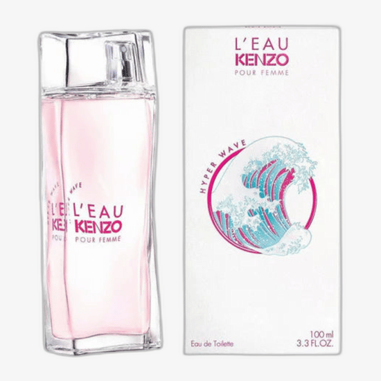 Bottle of Kenzo L'Eau Kenzo Pour Femme Hyper Wave EDT without packaging