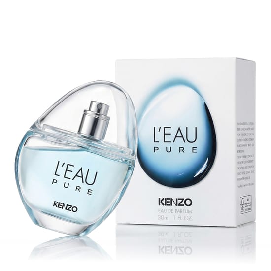 Стильный флакон Kenzo L'Eau Pure EDP крупным планом