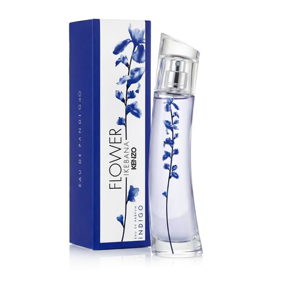 Kenzo flower ikebana indigo edp pudel lähedalt