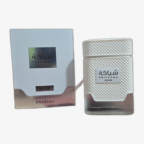 Khadlaj Shiyaaka Snow EDP pudel lähedalt