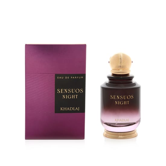 Khadlaj Sensuos Night EDP elegantse disainiga pudel