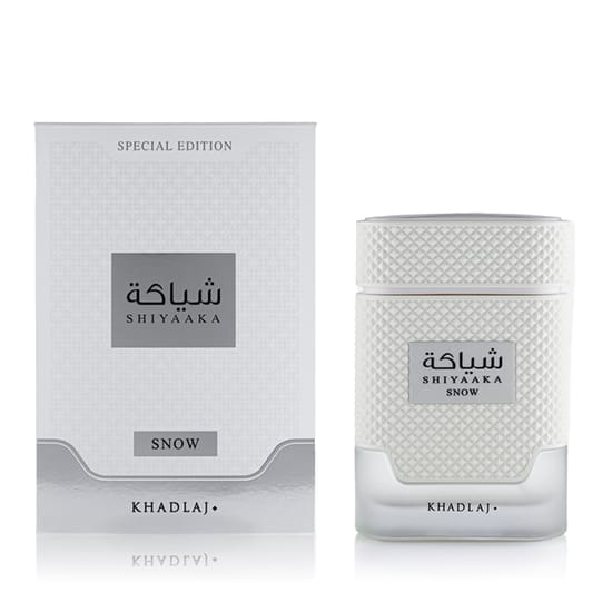 Khadlaj Shiyaaka Snow EDP pudel lähedalt