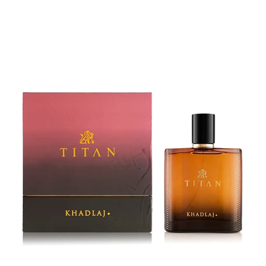 Khadlaj Titan EDP pudel lähedalt